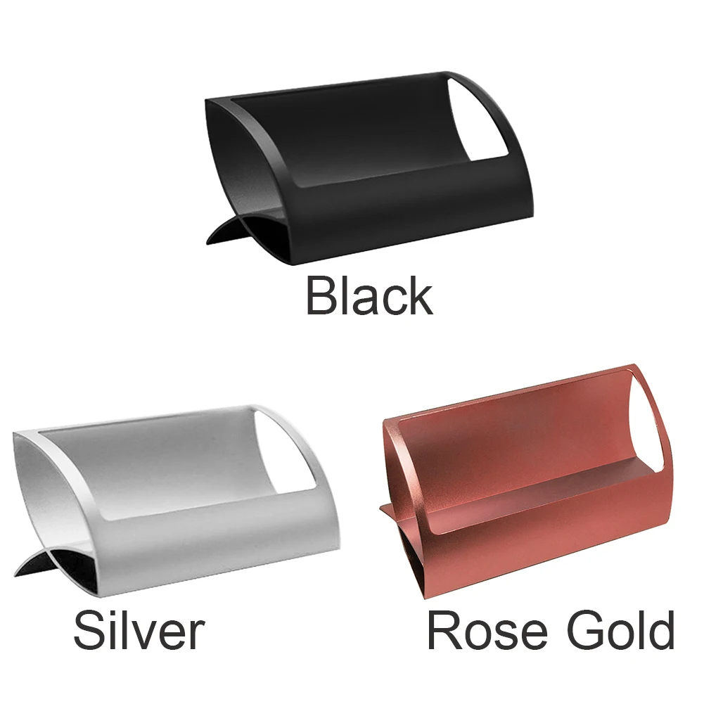 비즈니스 카드홀더 호텔 알루미늄 합금 정리함 디스플레이, 가정 사무실 선물 보관, 책상 미끄럼 방지, 대용량 패션