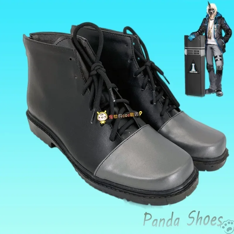 

Game Arknights Noir Corne Cosplay Shoes Anime Cos Comic Cosplay Costume Prop Shoes for Con Halloween Party
