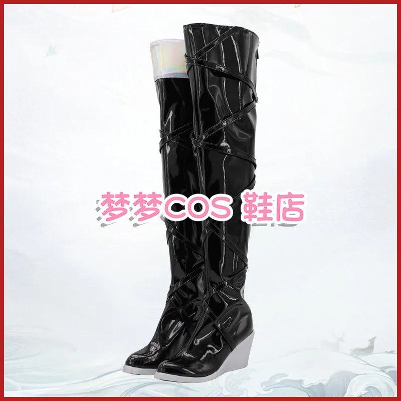 Seraphine Kda Cosplay Kostuum Schoenen Laarzen Spel LOL Sexy Schoenen Halloween Party Outfits voor Vrouwen Meisjes