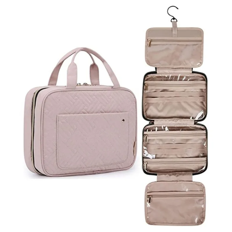 Waterproof wash bag, wash bag, makeup bag, wash set with hook, waterproof travel storage bag, money bag, mobile phone bag