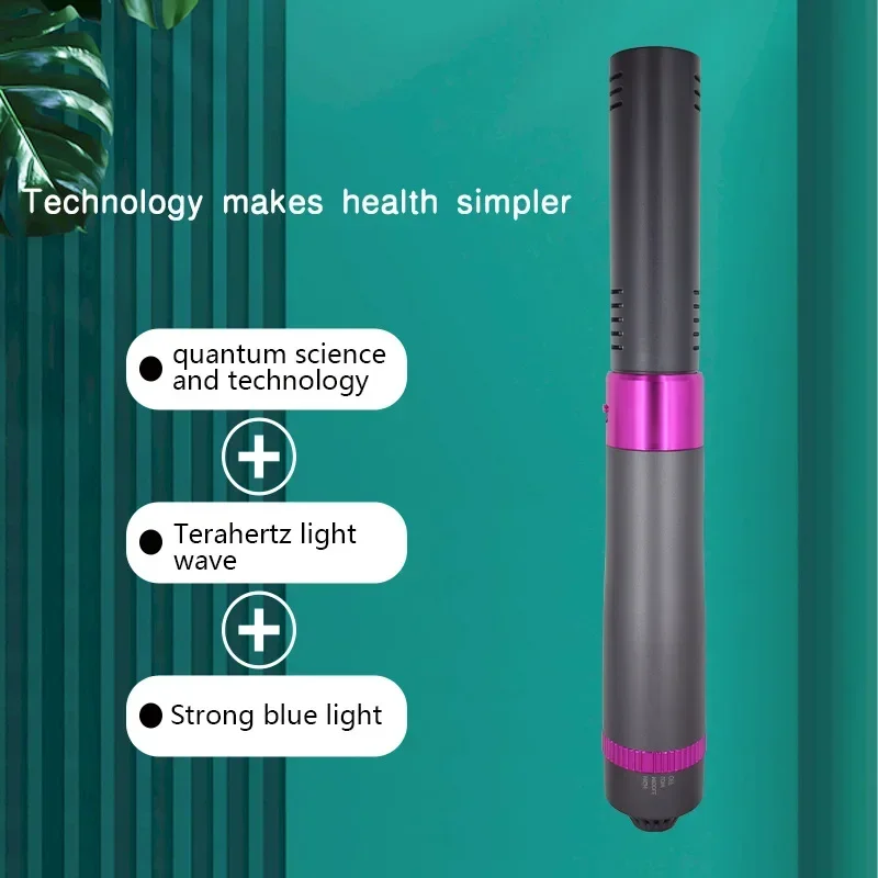 

New 8.0 Terahertz Wave Light Magnetic Healthy Device Cell Health Physiotherapy Stick Electric Heating Therapy Massage Blowers