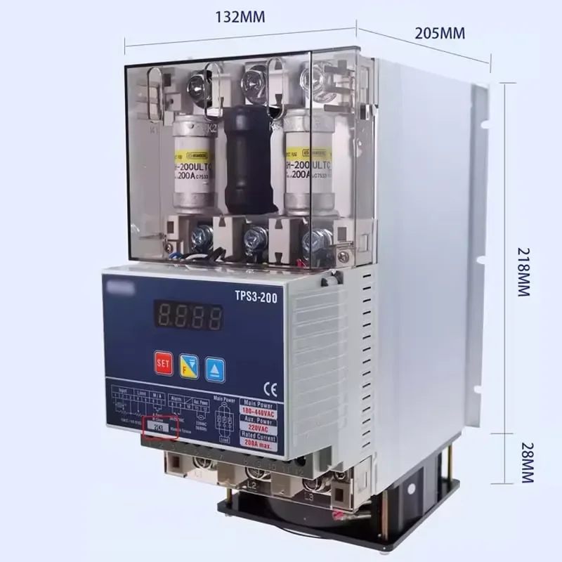 TPS3-200 Digital Full Function Power Regulator Solid-state Relay