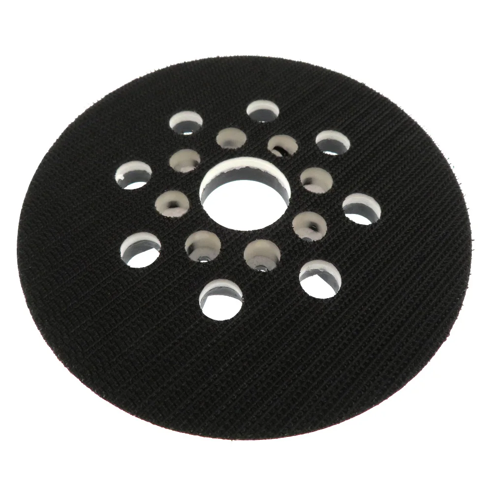1pc 5“ Sander Backing Pad Replacement For GEX125-1AE Sanding Machine 123mm 8 Holes M4 Pad