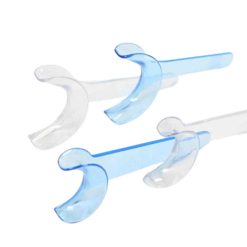 4 Stück Dental Lip T-Form Druckretraktoren Intraorale Wange Kieferorthopädische Zähne Mundöffner für die Klinik Mundpflege Autoklavierbar – Detail 3