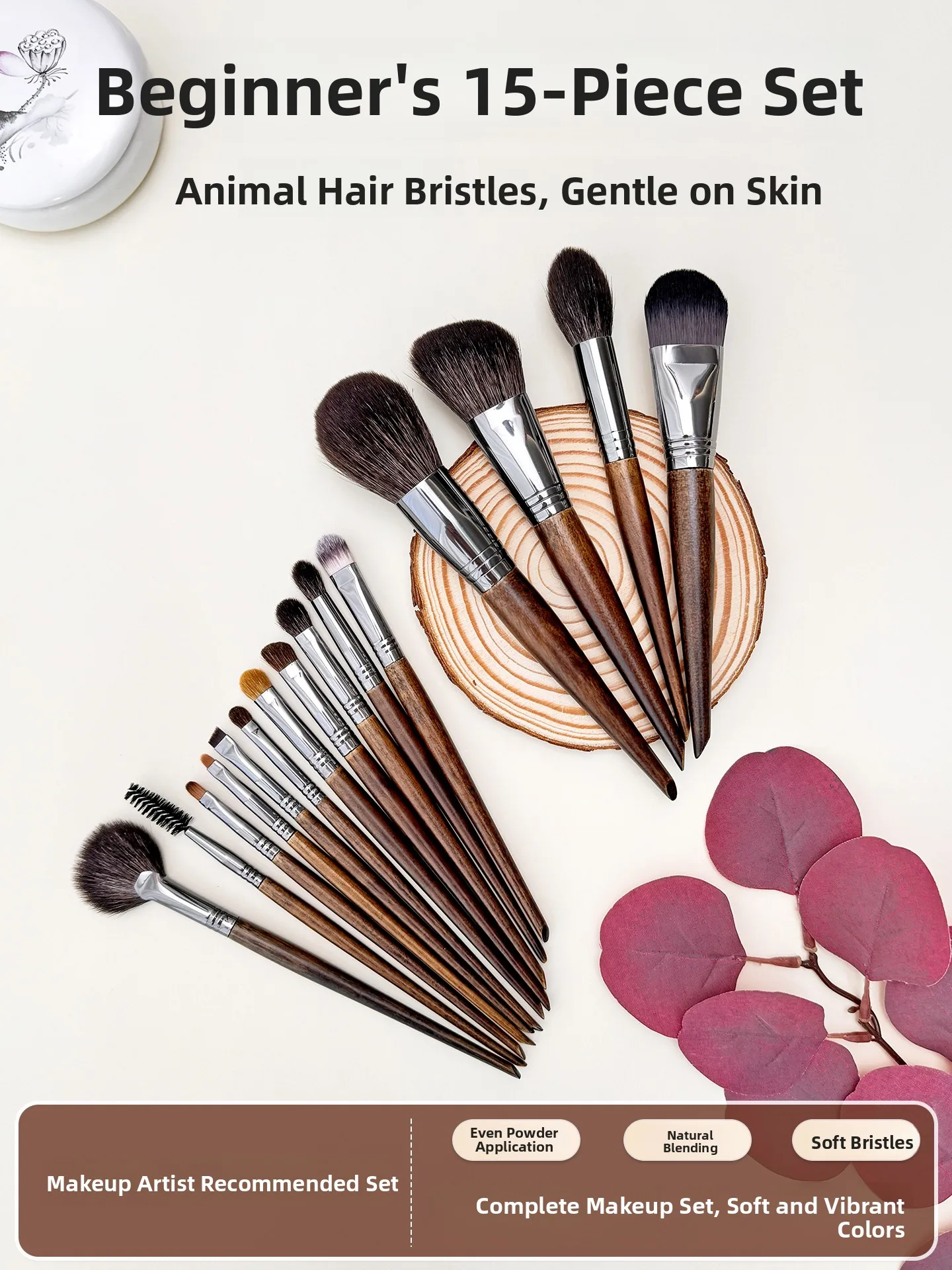 yulu-professional-set-di-15-pennelli-per-trucco-in-pelo-di-animale-kit-per-principianti-set-completo-di-pennelli-in-lana-con-manico-portatile-senza-coperchio