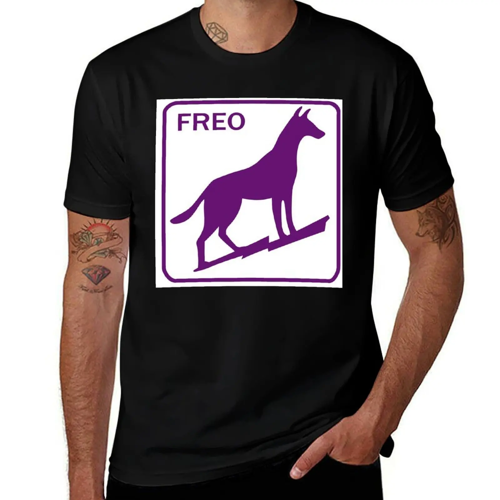 Dingo Freo T-Shirt Novelty Graphic Tee Shirt
