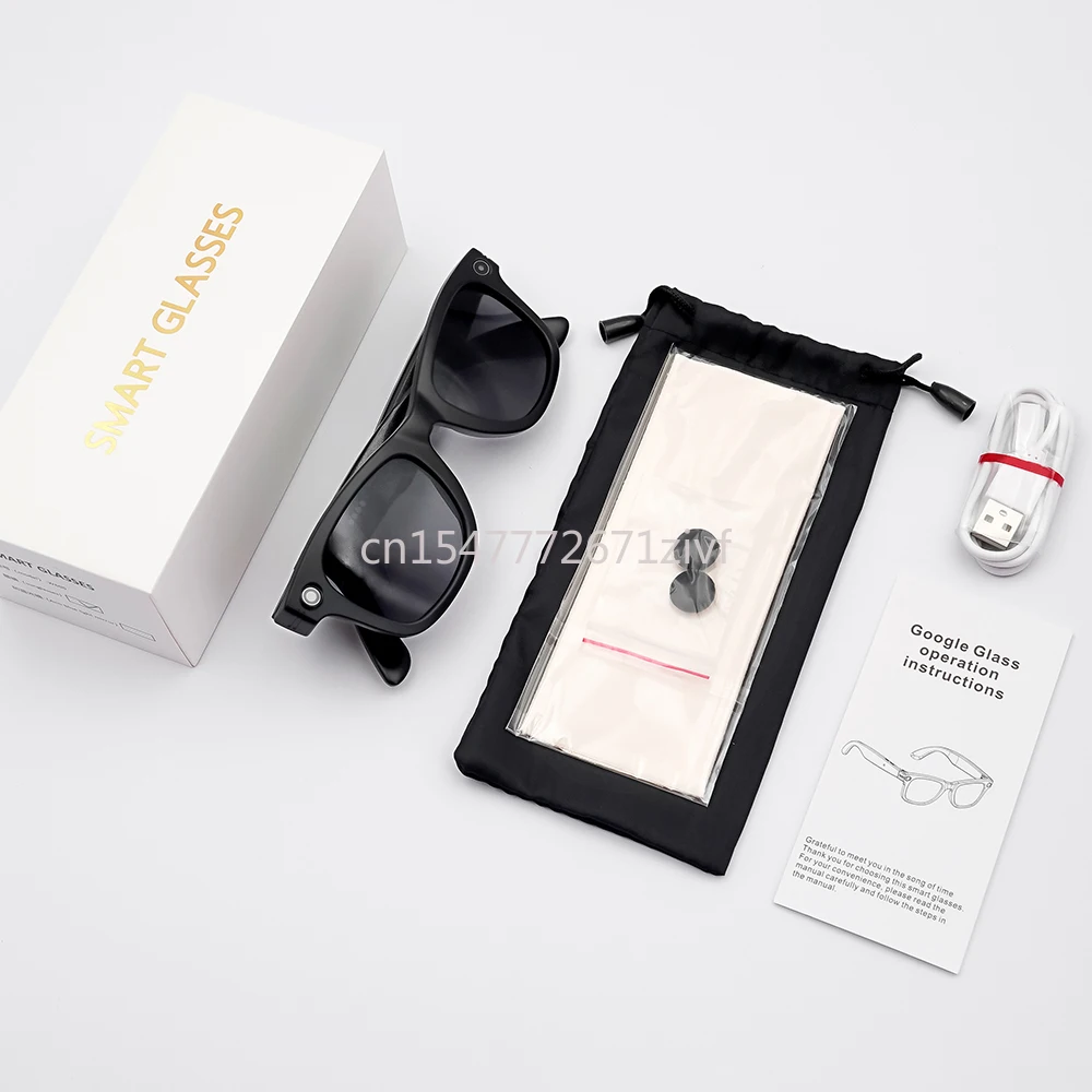 2025 W600 سماعة رأس ذكية يمكن ارتداؤها مع كاميرا BT مكالمة صوتية AI التعرف على الصور تسجيل صوتي نظارات ذكية #6