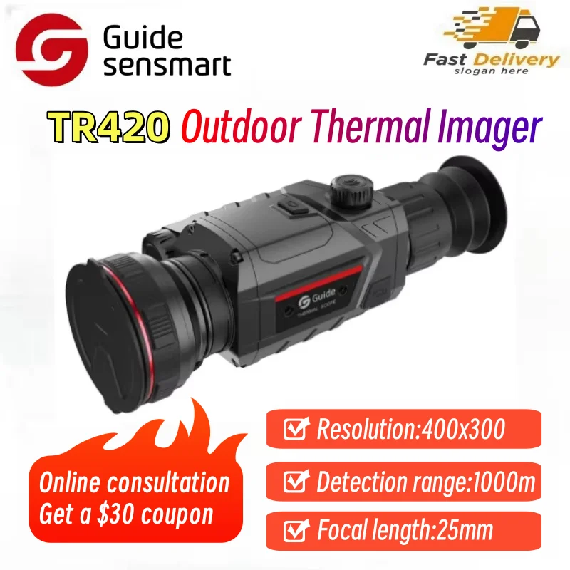 Thermal Imaging Scope Thermal Imaging Outdoor Hunter Alignment Animals TR420