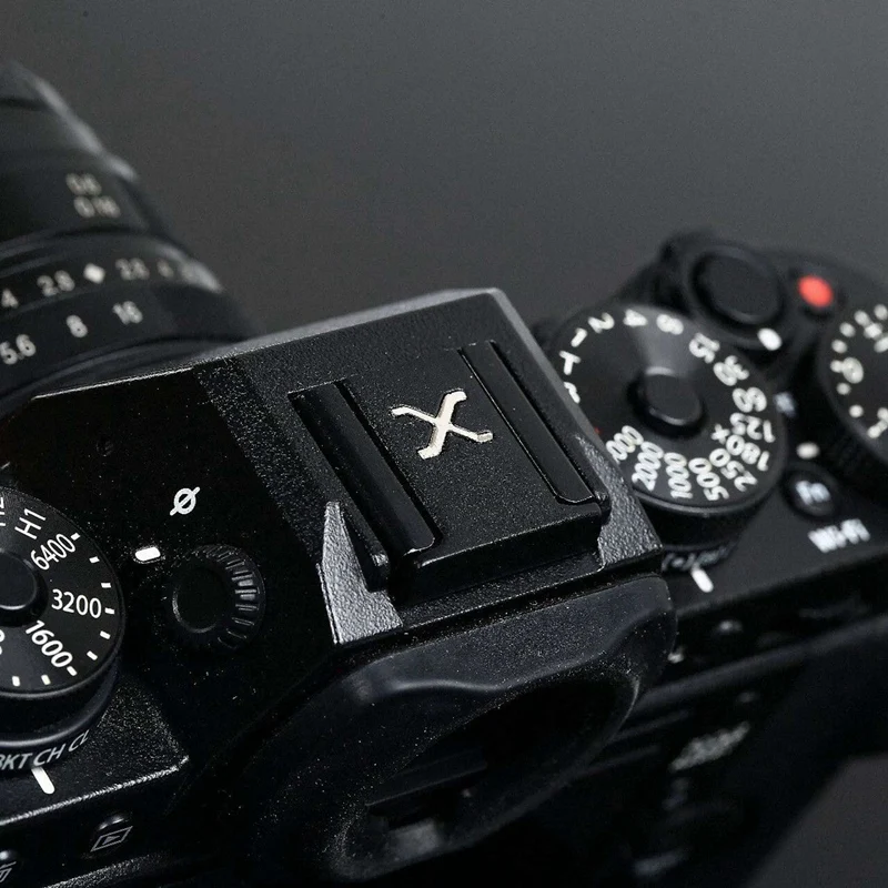 20X adapté pour Fuji X-T4 X-T3 X-T2 X-T30 X-T20 X-E3 X-E2 X-PRO3 X-PRO2 X30 X10 Hot Shoe Embarqué Flash Hot Shoe Noir