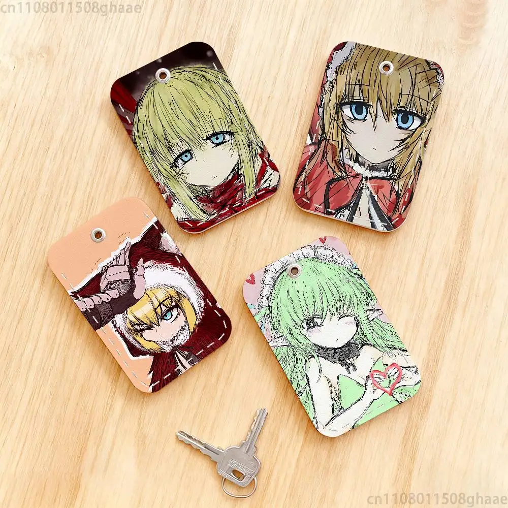 

Game Black Souls Anime Personalised Print Card Holder Suitable For Holder Girls Door Card Case Women Badge Holder Keychain