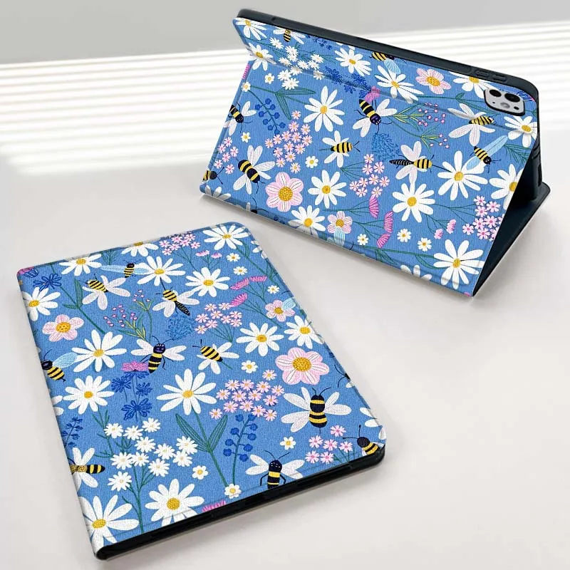 

Fresh Flower Illustration For iPad Pro Air Mini 1 2 3 4 5 6 7 7th 8th 9th 10th 11th 10.2 9.7 10.5 10.9 11 12.9 Tablet Case