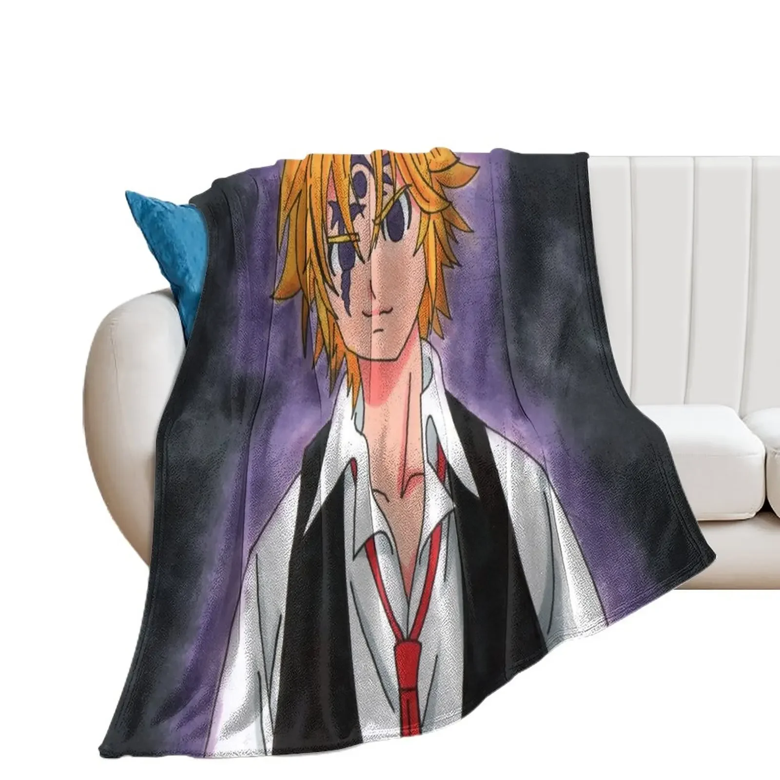 Meliodas Throw Blanket Plush Luxury Brand Blankets