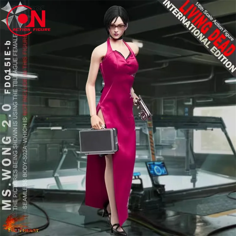 2024 Q4 Hot Heart FD015IE 1/6 Bilancia Ada Wong 2.0 Action Figure 12 ''Femmina Soldato Figurine Modello Set Completo Giocattolo Da Collezione