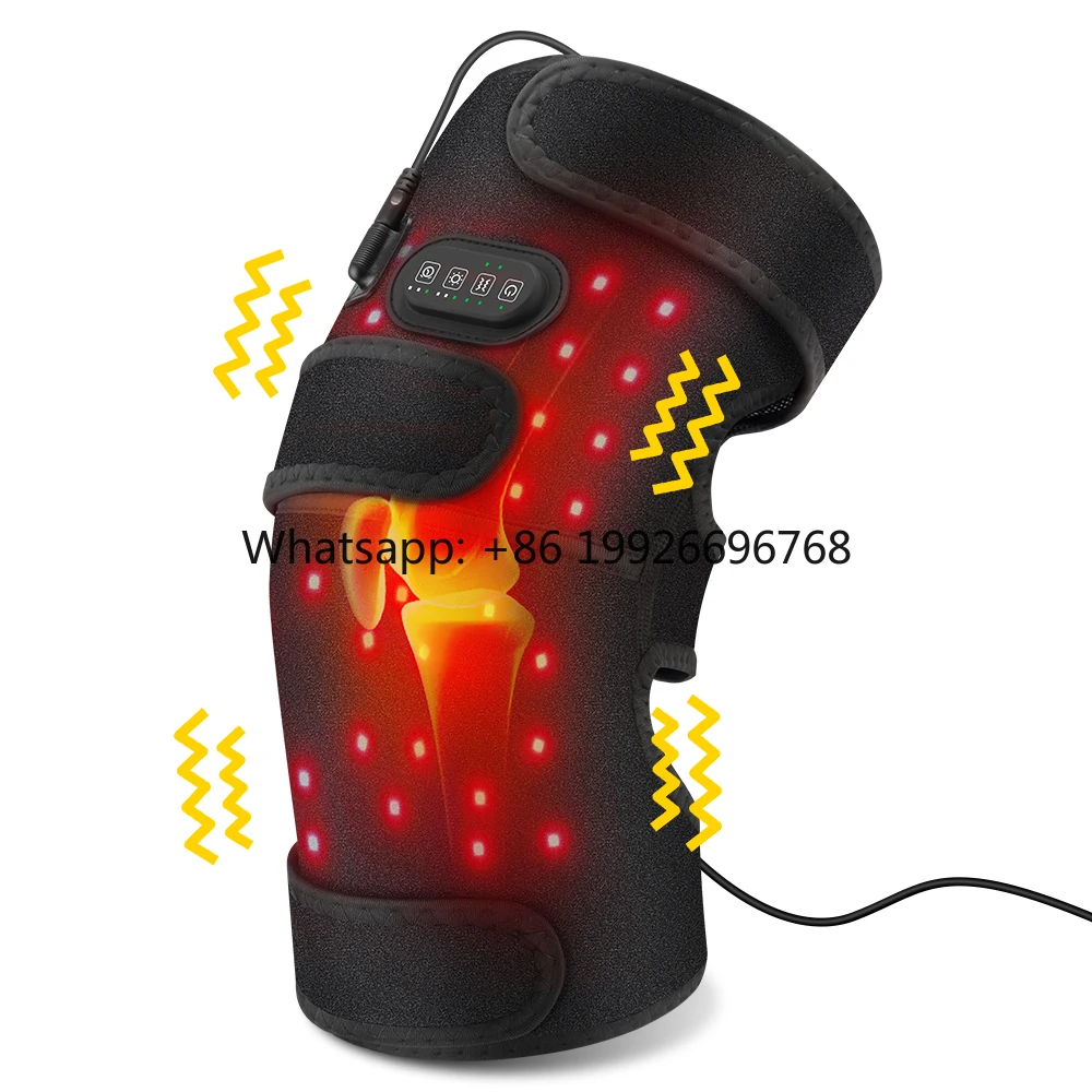 

Лабораторный 25-40 МВт/см2 660 нм 850 нм терапия красным светом двойной увеличенный размер инфракрасный свет нагревательный массажер для колена грелки