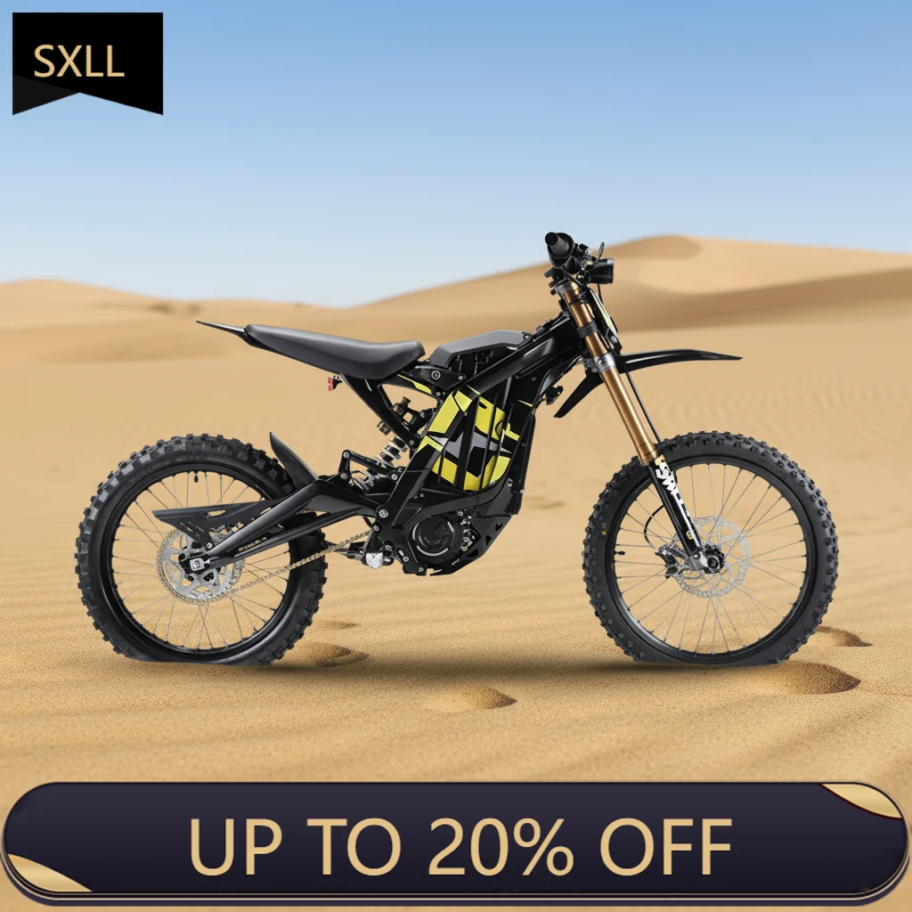 

SXLL Adult Mountain Off-Road Light Bee X Black Electric Motorcycle