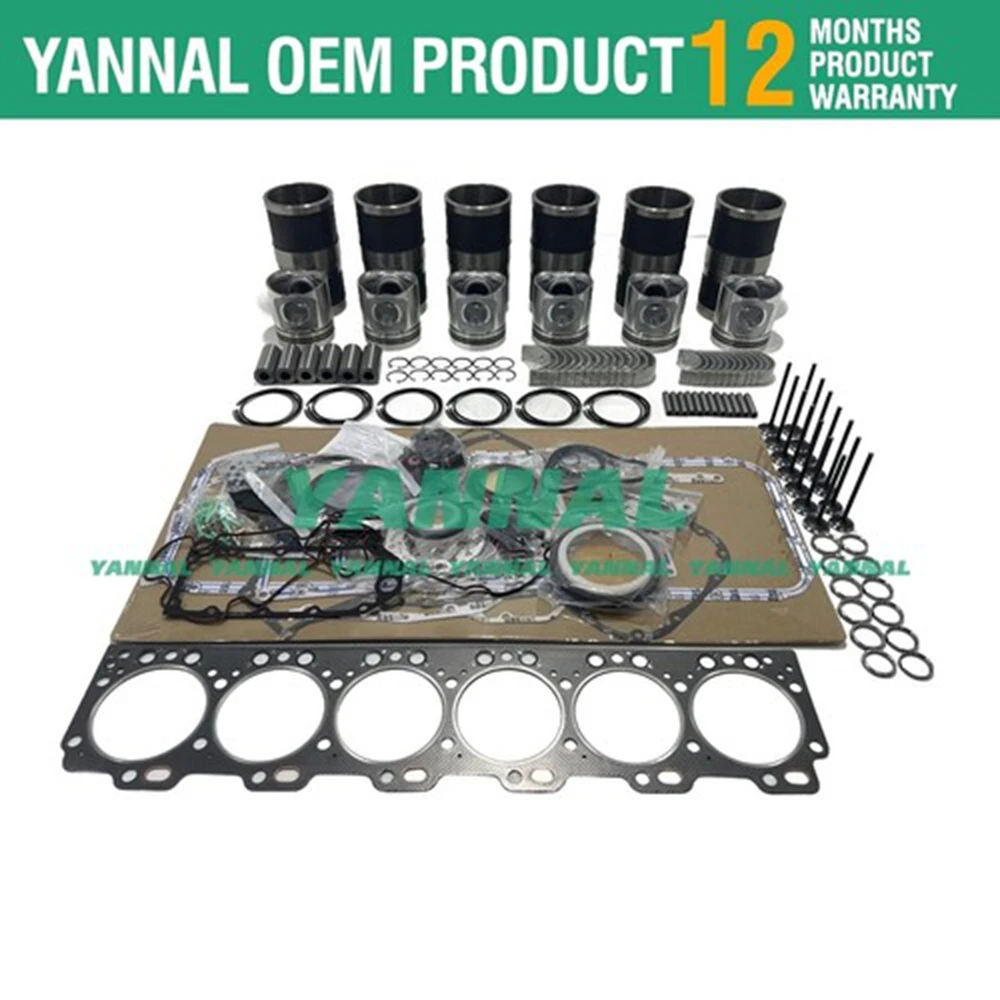 

6C 6CT 6CTA Engine Repair Kit for Cummins Diesel Tractor Truck Excavator