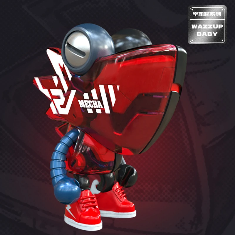 ของเล่นรถ Wazzupbaby Chameleon รุ่นที่ 4 แบบกึ่งกลไก ของแท้สุดฮิต กล่องสุ่ม งานแฮนด์เมด ของขวัญสุดเท่ ของเล่นสุดฮิต ของตกแต่งรถ