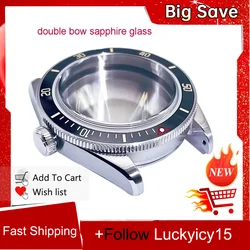 Accessory Part 39MM Watch Case Domed Sapphire 200m Waterproof Screwdown Crown Fit for NH35AA NH36AA NH34AA for SKX ETA2824 PT