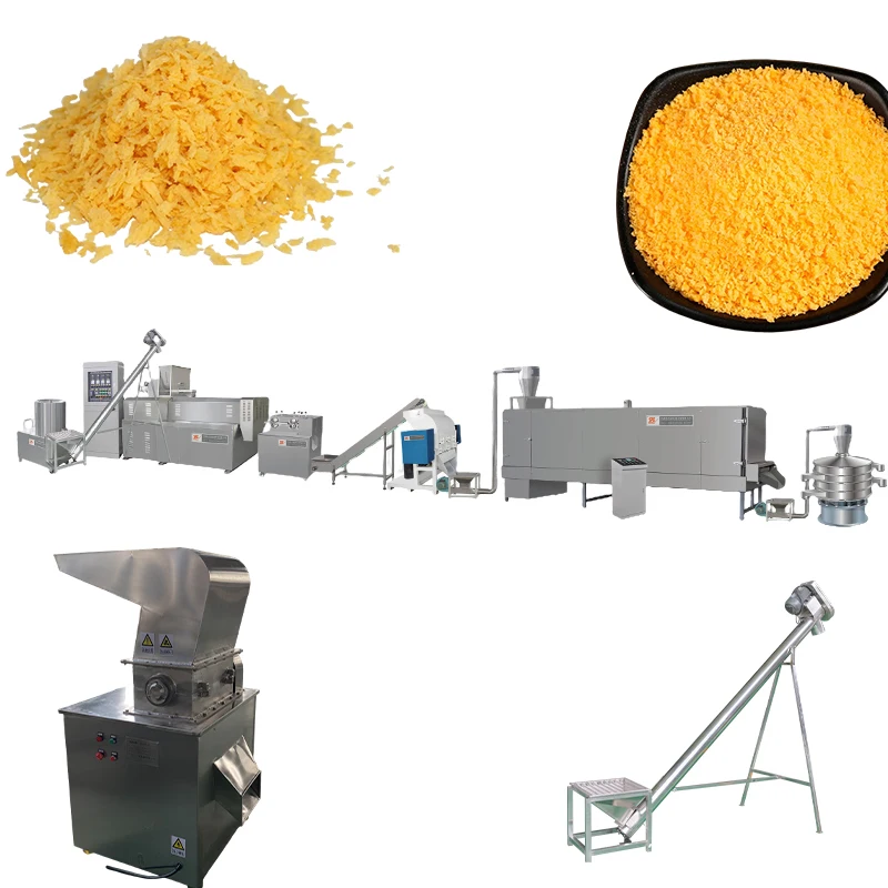 Factory Price Modern Design Bread Crumb Bread Crumbs Making Machine Making Processing Line Plant Price