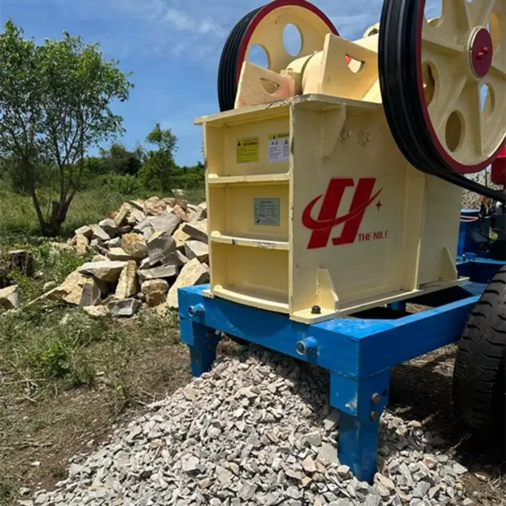 

Rock Stone Crusher Machine Model Pe-150*250 Mini Stone Crusher 5Mm Portable Stone Crusher 10 Tph