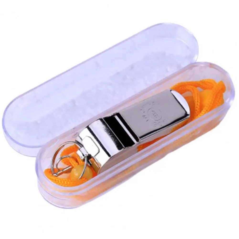 

Whistle Excellent High Decibel Anti deformed Clear Sound Sprint Basketball Whistle Race Stuffs