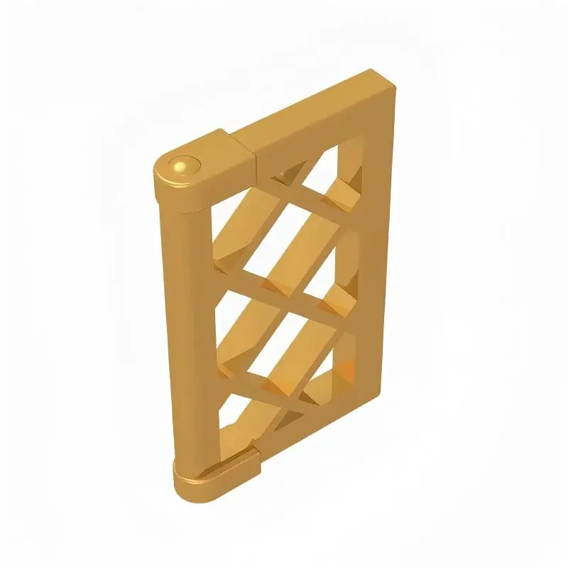 10pcs 60607 small particle puzzle building block parts, loose accessories, 1x2x3 grid window, 2529