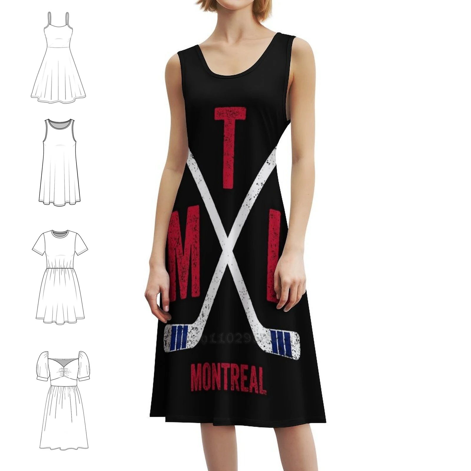 

Хоккейные команды-Монтиреаль | Любители хоккея и фанаты для мужчин, шикарное платье в стиле бохо, элегантное модное пляжное платье для свадебной вечеринки, хоккейные фанаты