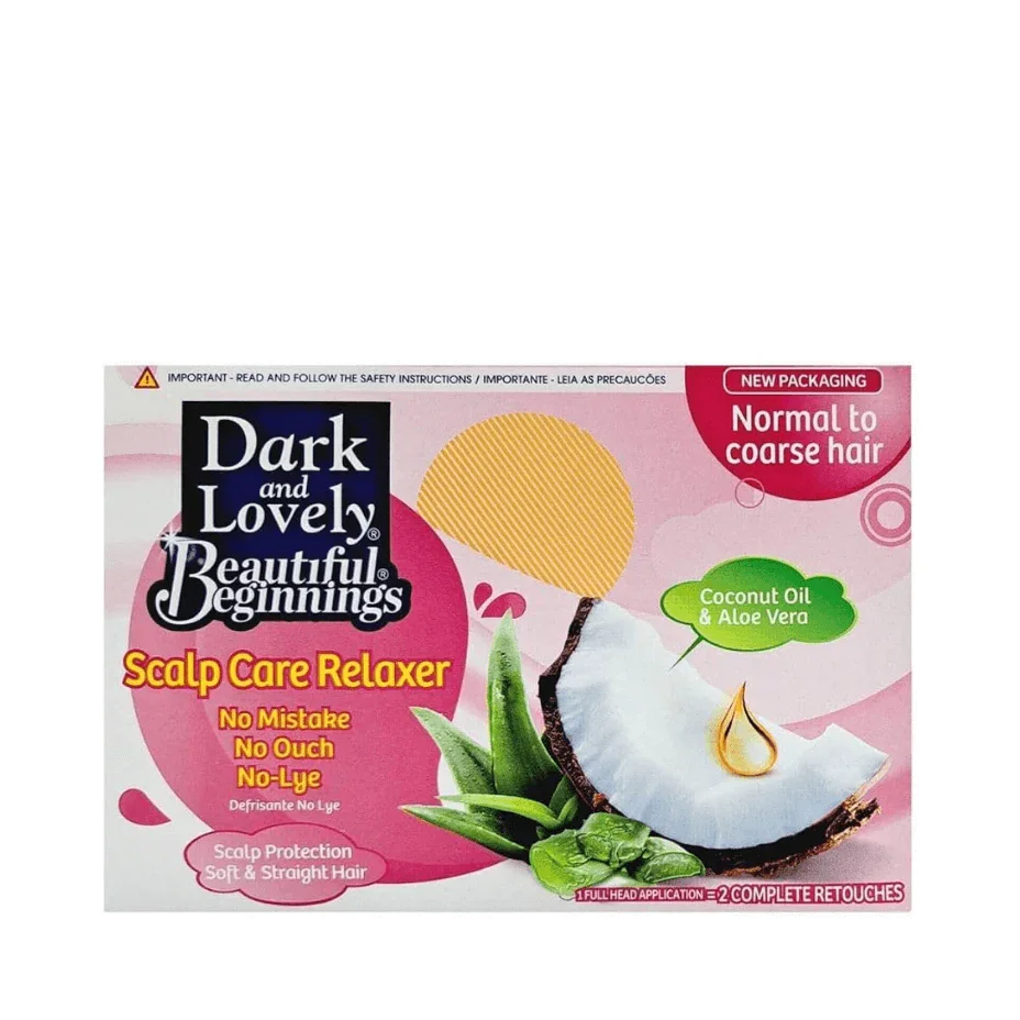 Dark and Lovely Kids Kit Relaxer Alisador Para Niños Normal/Grueso