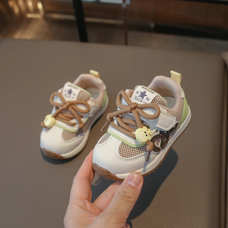 2026 Children Sneakers for Girls Boys Spring Autumn New Fashion Korean Style Soft Bottom Non-slip Versatile Baby Casual Shoes