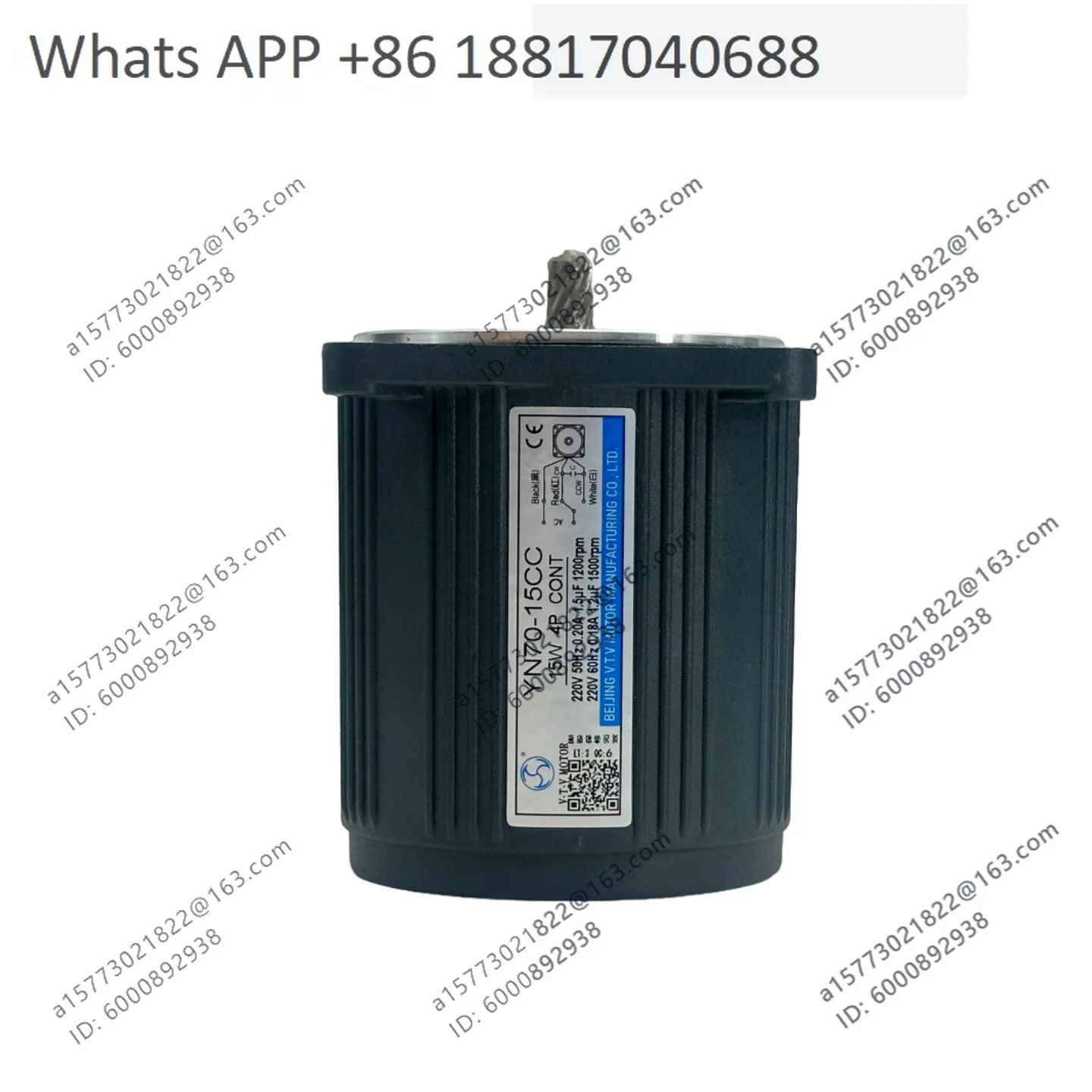 VTV micro-motor single-phase YN60-70-15 80-25 CC fixed speed three wires