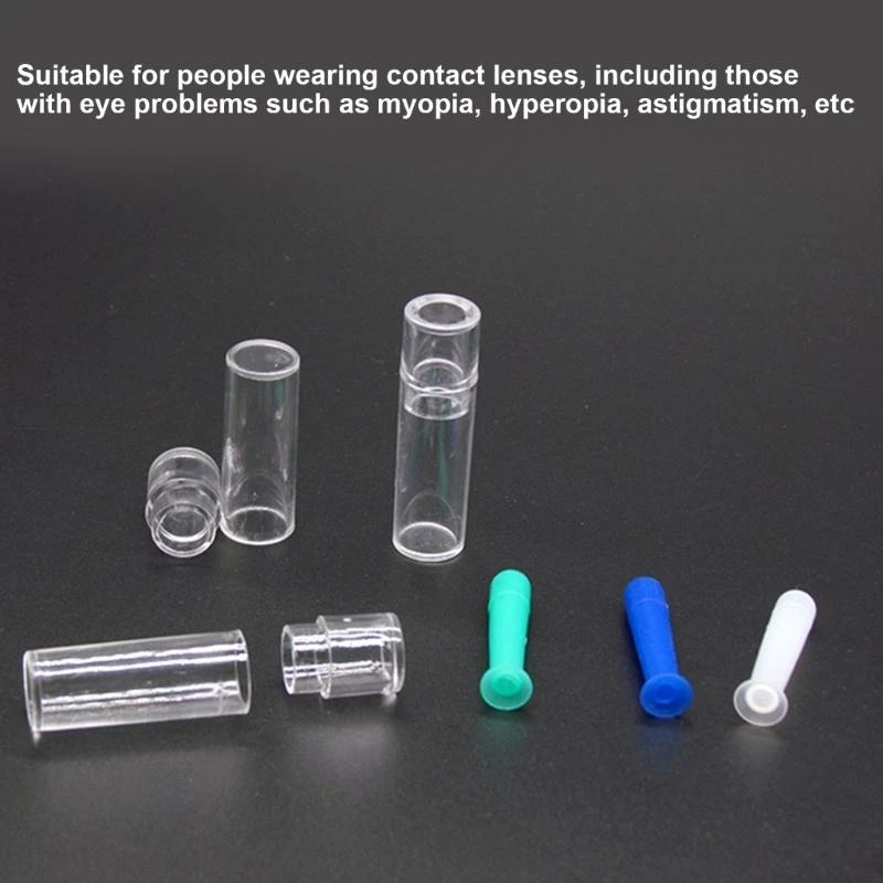 

652F Contact Lenses Eye Contact Remover Plunger Suction Cup Travel Storage Inserter Tool Remover Tool Safe Lens Placement