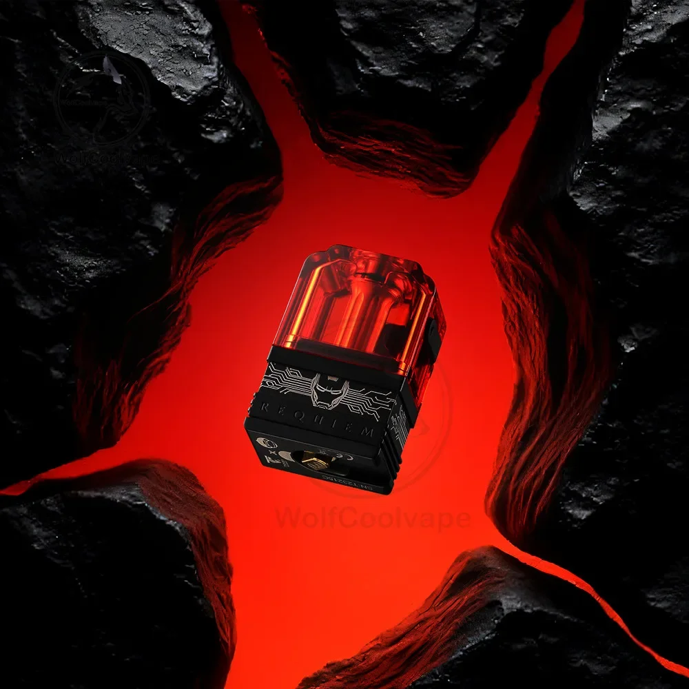 

Wolfcoolvape Thunder Cloud X Requiem Boro RBA 6ml Tank Vape Atomizer with 1.0/2.0/3.0/4.0mm Air Pins for Mods
