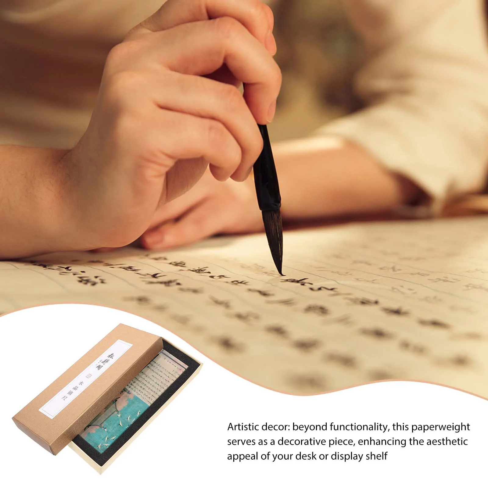 

Chinese Calligraphy Supplies Weight Writing Drawing Tool Practice Decorative Art Paperweight