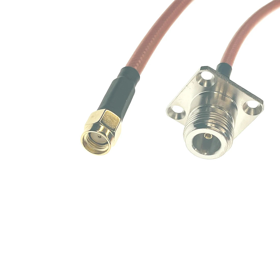 SMA Male Plug/RP to N Type Female Panel Chassis Jumper Cable Adapte RG400 Pigtail Adapter Low Loss for Wifi Wireless New