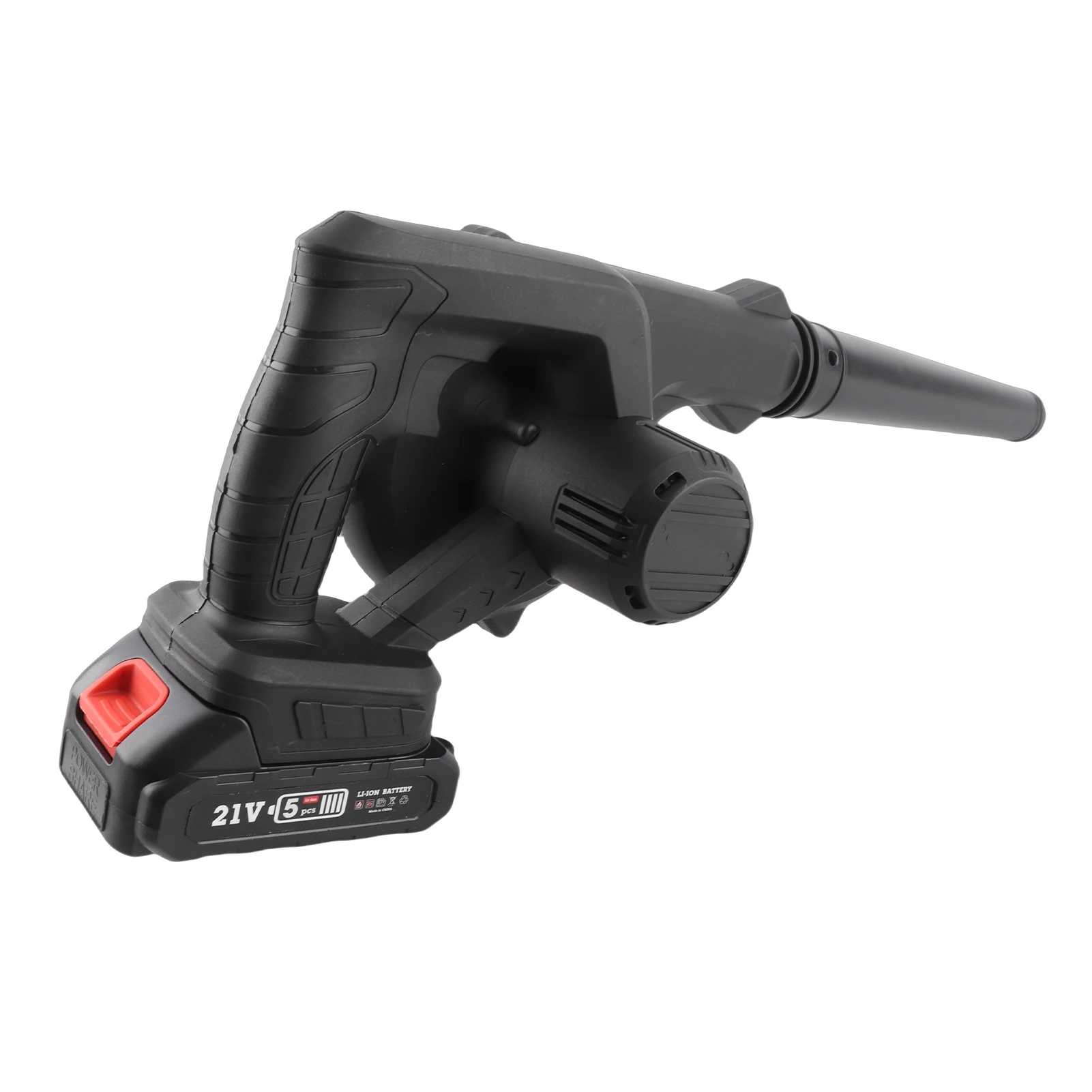 2-in-1 21V Handheld Electric Blower And Vacuum Cleaner Electric Leaf Blower Leaf Blower With Battery And Charger Car Drying Blow