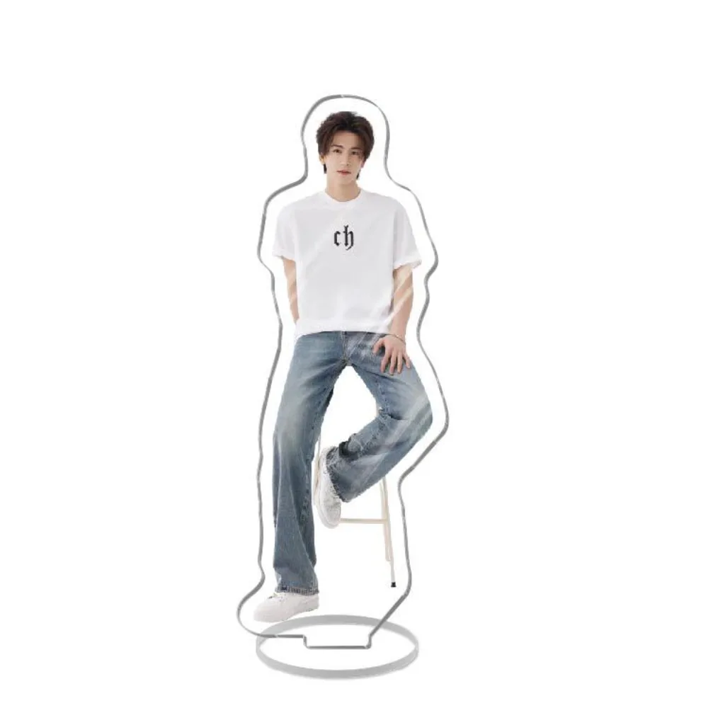 Peripheral Handsome Zhang Linghe Zhu Yu TV Drama Cosplay , Antique Style Acrylic Standing Plaque Desktop Decoration Model Plate