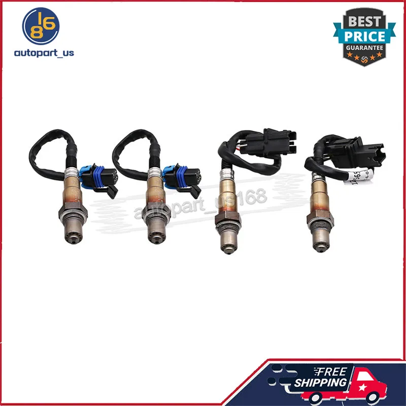 Up & Downstream Oxygen Sensor O2 Sensor 234-5002 234-4818 For 2005 Cadillac CTS 2004-2006 Cadillac SRX 2005-2006 Cadillac STS