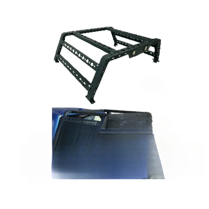 

Регулируемый универсальный грузовой багажник-роллбар JP-BR101 из алюминиевого сплава для пикапов 4x4