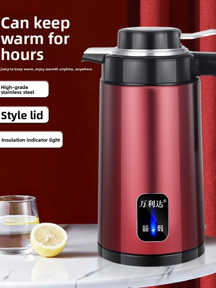 Malata Insulated Stainl Steel Water Kettle Food ade  Heating Home Use One-Piece Insulation Tea Pot Hot Water Pot