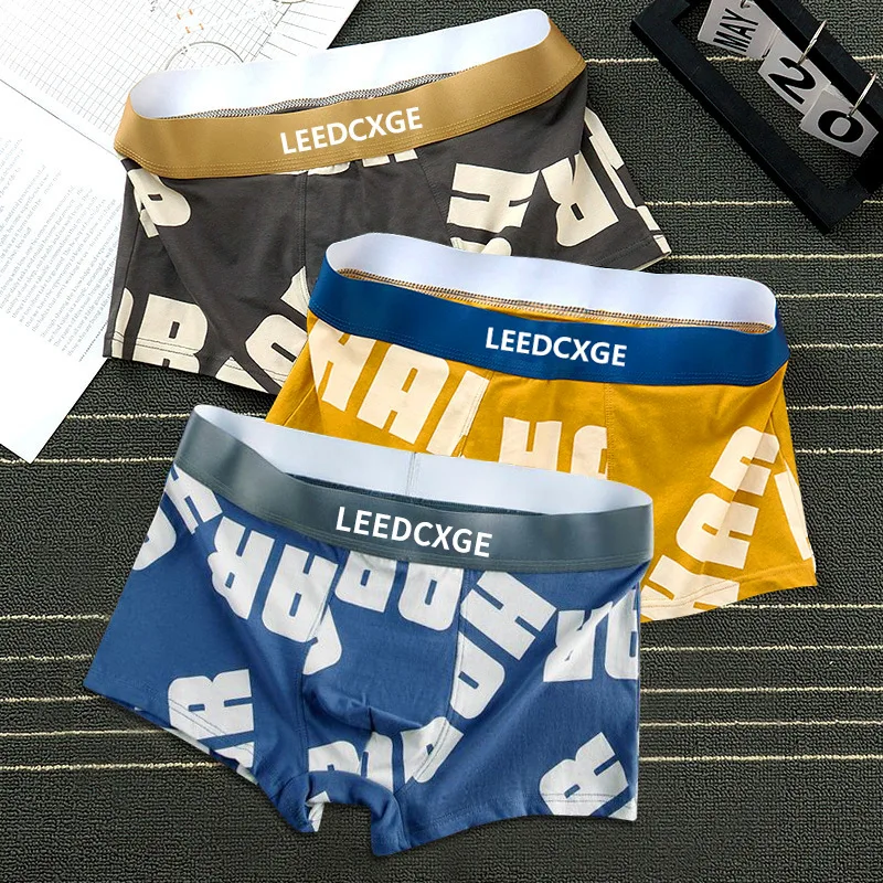 Mens Seamless Underwear Panties Sexy Ice Silk Breathable Boxer Shorts Cuecas Youth Quick Dry Mid Waist U Bulge Pouch Underpants