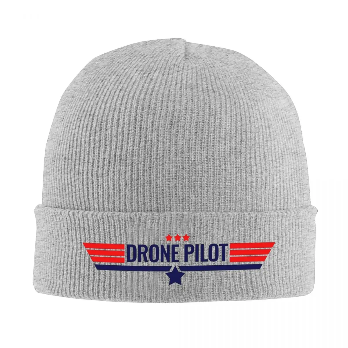 Dji Drone Pilot Knit Hat, bonés de hip-hop quentes para homens e mulheres, Gorros para inverno