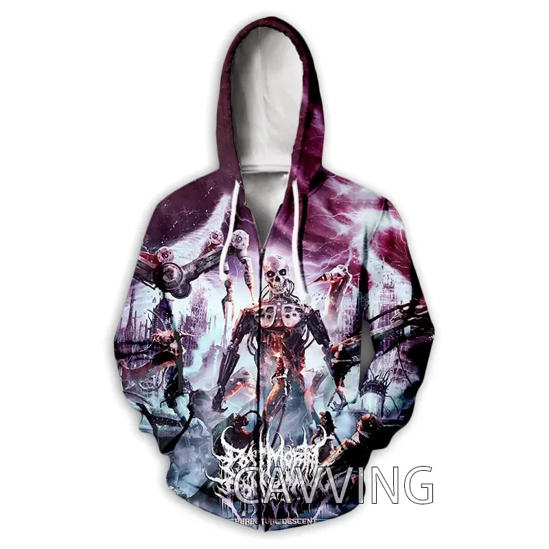 New Fashion 3D Print  Post Mortal Possession  Band  Zipper Hoodies Zip Up Hooded Sweatshirts Harajuku Hoodie Hip Hop Sweatshirts