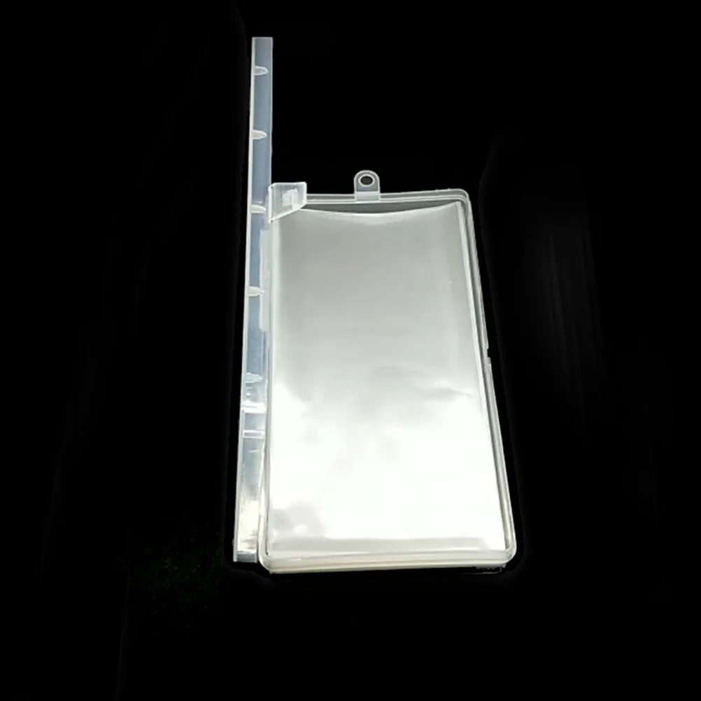 Plastic Banknote Storage Bags Clear Protective Pouch for Paper Money Holder Collectors Album Case Stamp Cover Collection