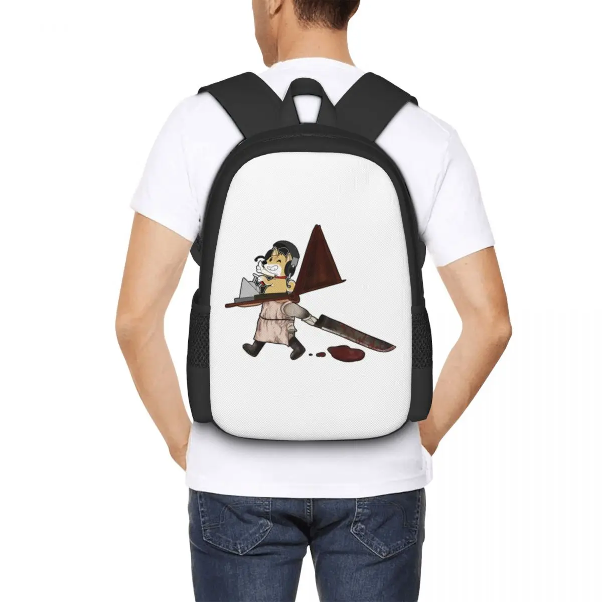 

Рюкзак Silent Hill 2 True Ending для школьников, модный ранец для мальчиков и девочек, для походов и путешествий, сумка через плечо