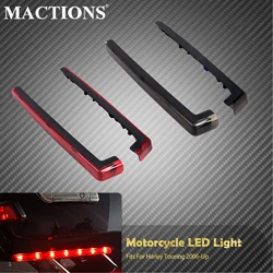 Motorcycle Tour Luggage Accent Side Panel LED Light For Harley Touring Street Glide Road Glide FLHR FLHX Trike 2006-2024 2025
