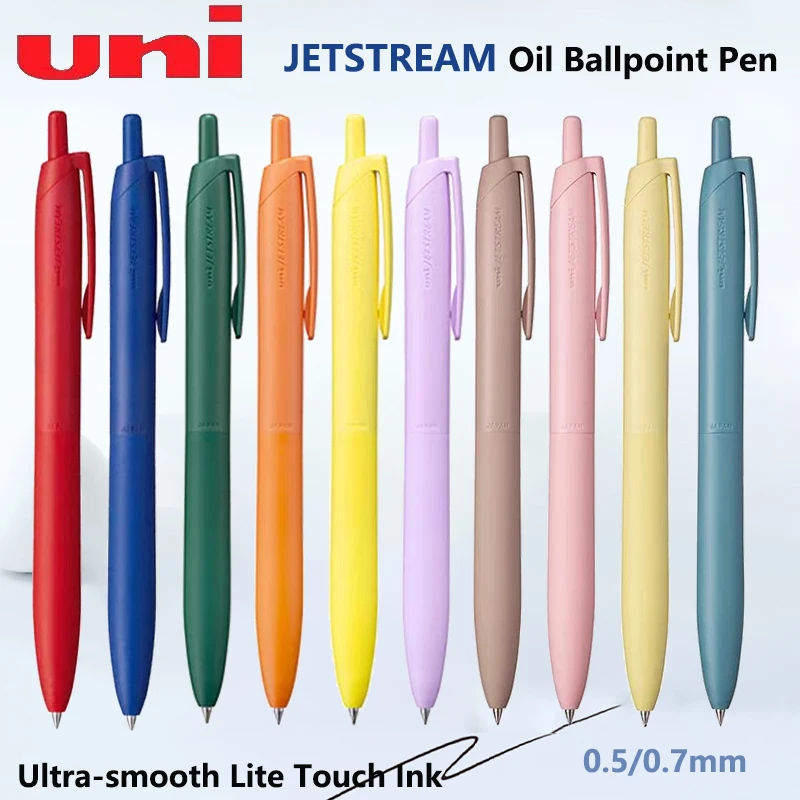 

Uni Перманентная шариковая ручка Jet Stream Противоскользящая облачная переработанная эко-ракушка Фрикционные супергладкие чернильные масляные ручки Портативные принадлежности