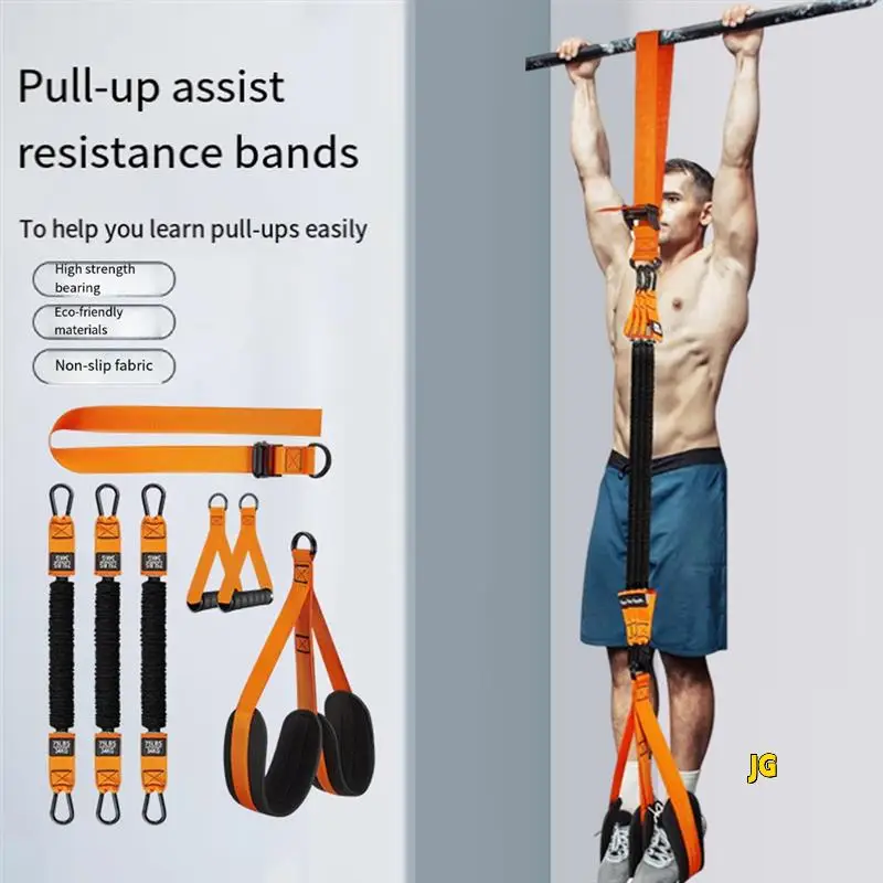

Pull Up Assistance Bands Set Resistance Strap For Pull-Ups Assist For Hanging Training Chin-Up Workout Body Stretching