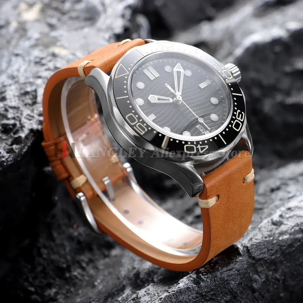 Vintage Handmade Suture Cowhide Leather Watch Strap 18/19/20/21/22mm for Seiko for Rolex for Omega Quick Release Men Women Belt
