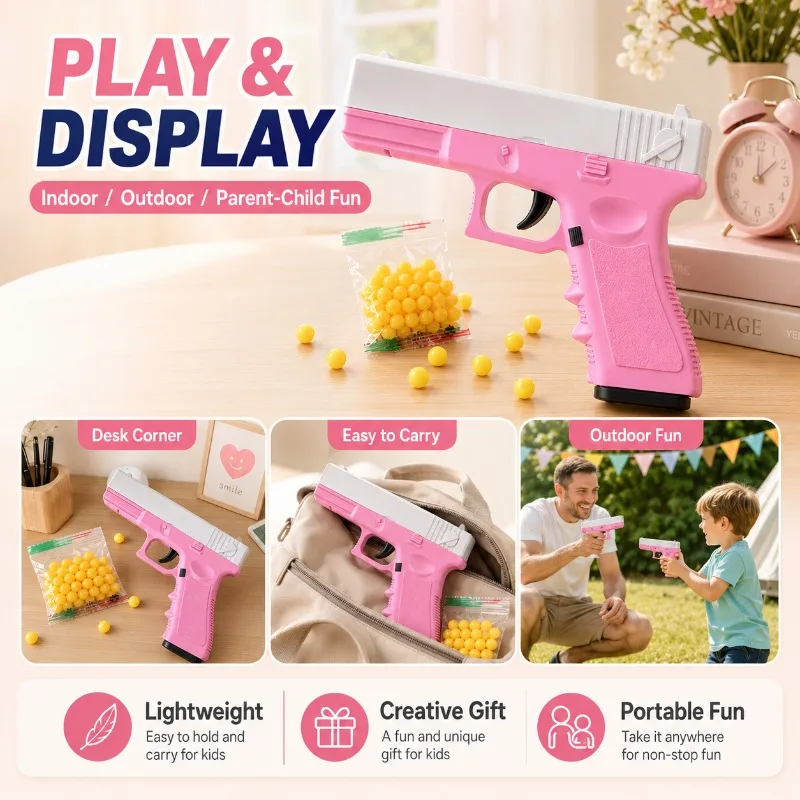 Infrared Assisted Collectible Toy Model for 7-8mm Soft Projectile Outdoor Interactive Entertainment