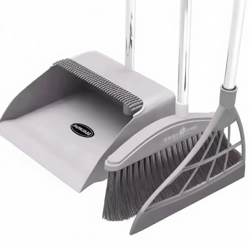 Multi Functional Broom Dustpan Combination Office Kitchen Floor Cleaning Tool Soft Bristle Anti Tangle Sweeper Home Sets